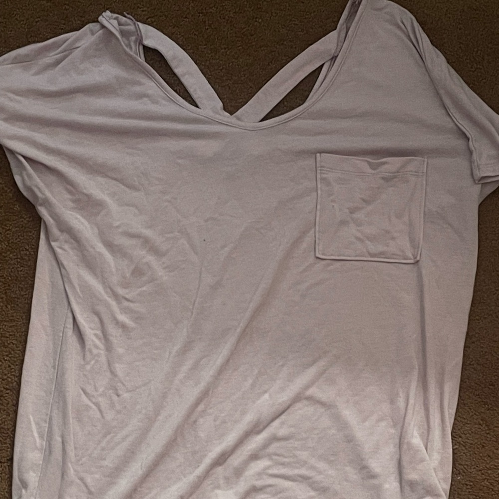 Dusty pink tee shirt